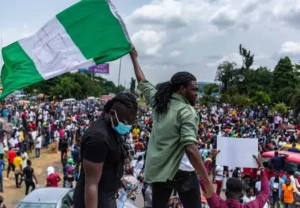 Nigerian #FreeNnamdiKanu Protests Erupt in Abuja as Police Clash with Demonstrators 1