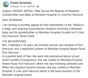 Nigeria: Rivers Government Steps In After Hospital Allegedly Detains Baby and Grandmother for One Year Over Unpaid Bills 1