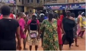 Viral Video Shows Church Members Praying With Charcoal-Smeared Faces During Prayer Sessions 1