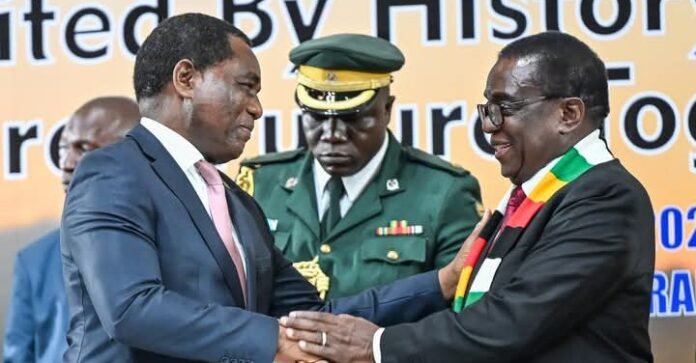 Hichilema Hails “Important Milestone” as Zambia and Zimbabwe Upgrade Bilateral Ties