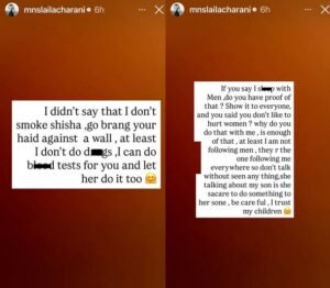 Laila Charani Fires Back at Regina Daniels, Denies Infidelity and Drug Allegations Laila Charani Fires Back at Regina Daniels, Denies Infidelity and Drug Allegations