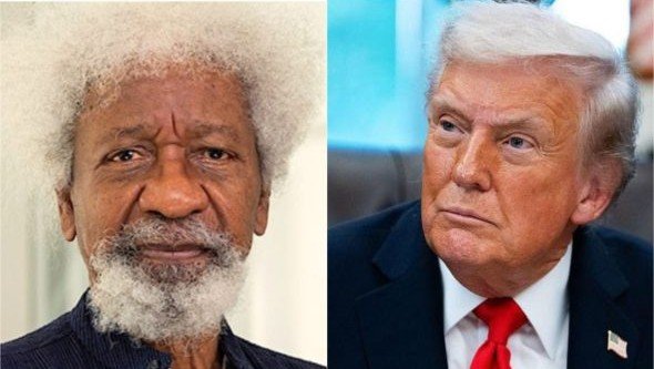 Soyinka's Double Standard: Blasts Trump Over Threat Of Military Action in Nigeria, Spares Tinubu's Government