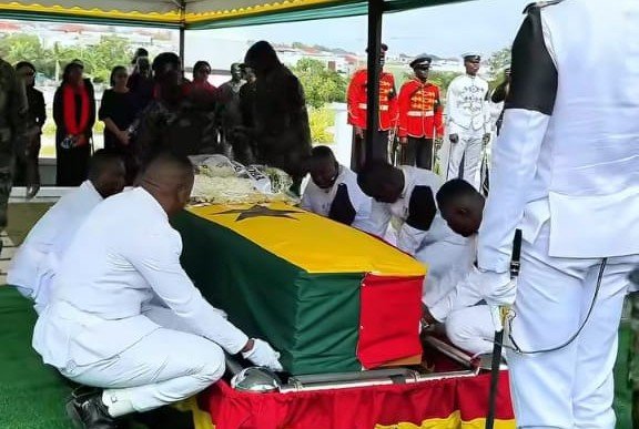 Ghana Buries Former First Lady Nana Konadu