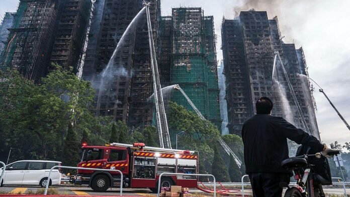 a residential complex in Tai Po, Hong Kong
