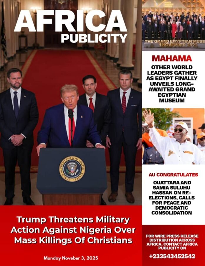 Trump Threatens Military Action Against Nigeria Over Mass Killings Of Christians Trump Threatens Military Action Against Nigeria Over Mass Killings Of Christians