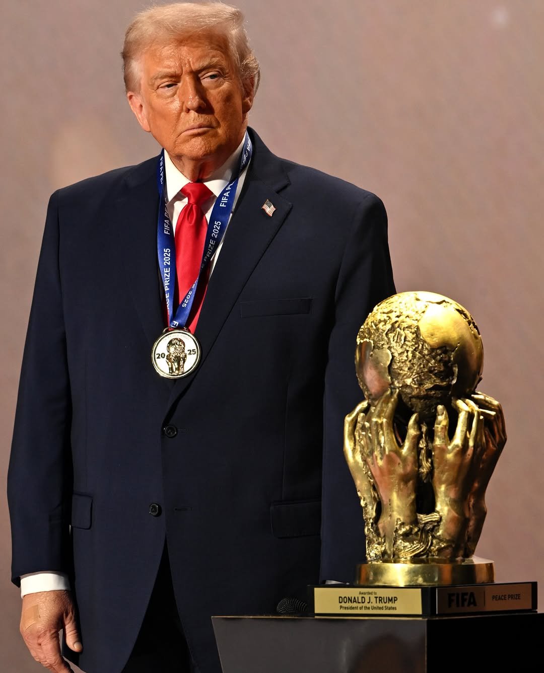 FIFA Awards Trump With Peace Prize At World Cup Draw 