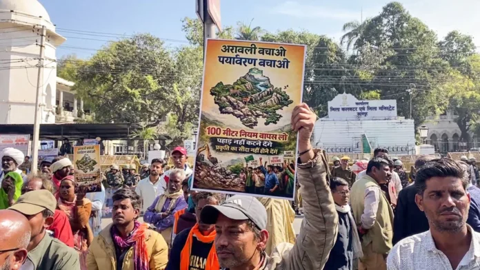INDIA: Mass Protests Erupt Over New Aravalli Definition Threatening 90% of Hill Range INDIA: Mass Protests Erupt Over New Aravalli Definition Threatening 90% of Hill Range