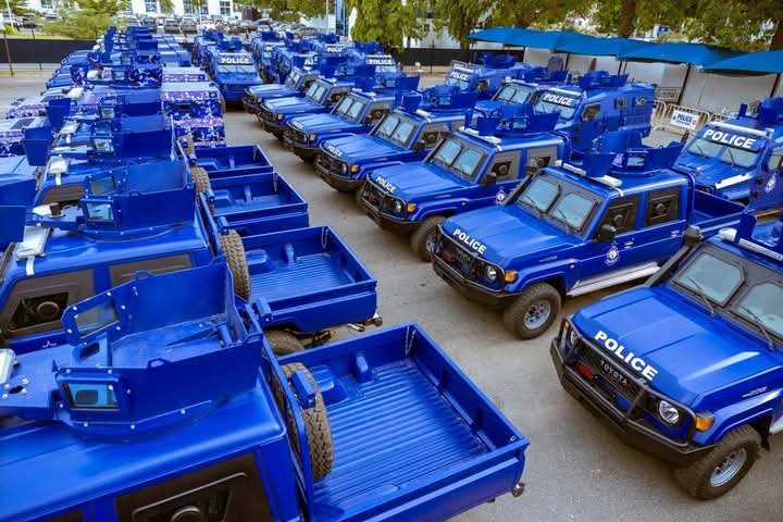 Mahama Hands Over 40 Armoured Vehicles To Ghana Police Service