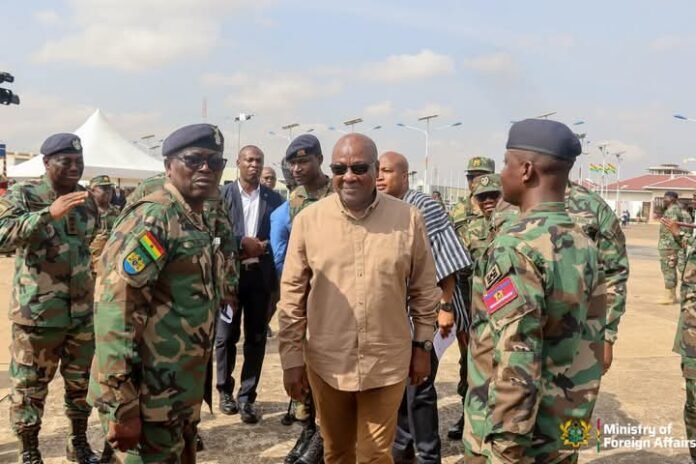 Ghana Armed Forces’ 14 Engineer Brigade, Engineer Contingent 1 to Jamaica Ghana Armed Forces’ 14 Engineer Brigade, Engineer Contingent 1 to Jamaica