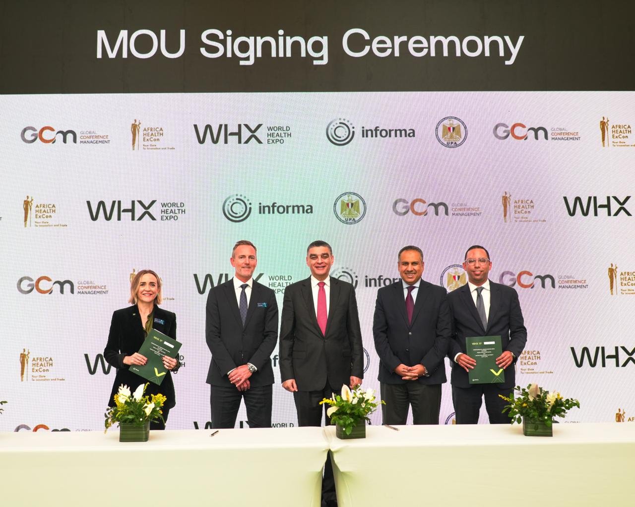 Informa Markets signs MoU with Egypt’s Unified Procurement Authority (UPA) and Global Conference Management (GCM) to support the continued growth of Africa Health ExCon