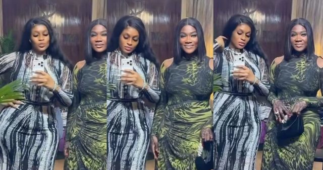Mercy Johnson and Jennifer Awele Flaunt Curves in New Video, Highlighting Family Bond