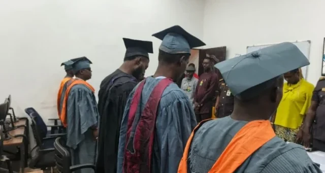 Education Beyond Walls: Six Kuje Inmates Receive University Degrees from NOUN