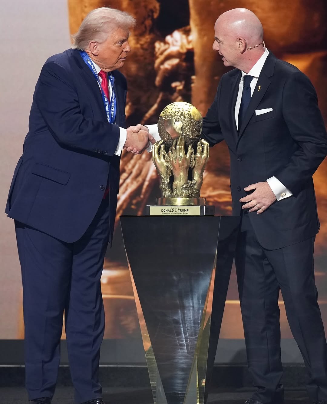 FIFA Awards Trump With Peace Prize At World Cup Draw 