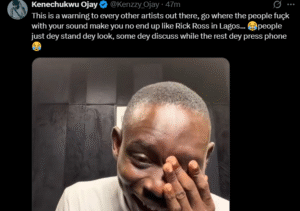 Rick Ross Lagos Show Allegedly Flops as Netizens Claim Crowd Failed to Connect with His Sound