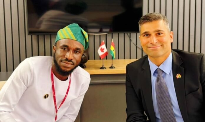 Asare Owusu (left) and Waqas I. Yousafzai