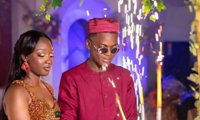 Jean Jacques Rahem Kouadio and his wife, Niangoran Olive Joëlle,