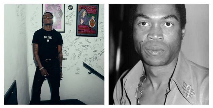 Wizkid and Fela Anikulapo-Kuti