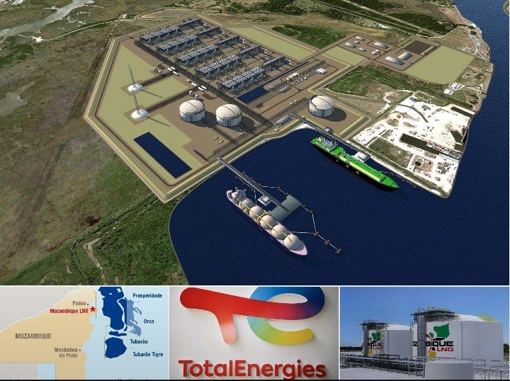 Mozambique LNG plant