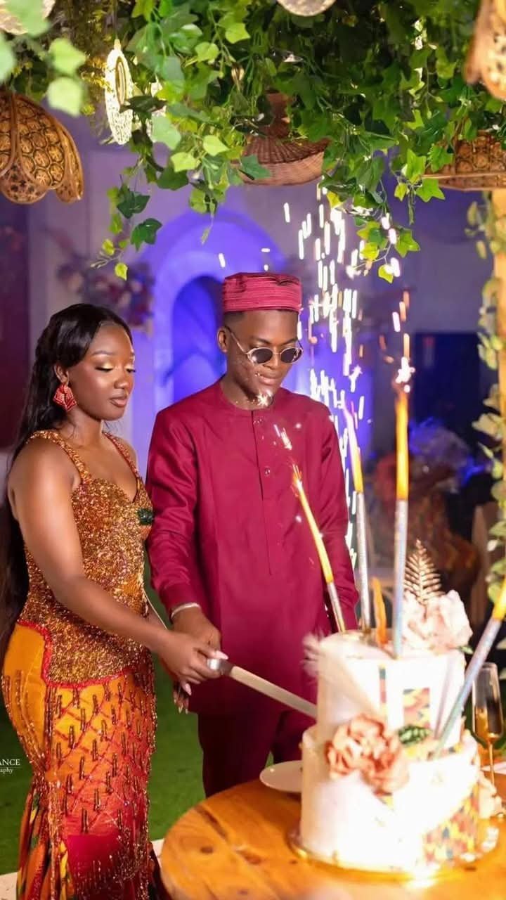 Jean Jacques Rahem Kouadio and his wife, Niangoran Olive Joëlle,