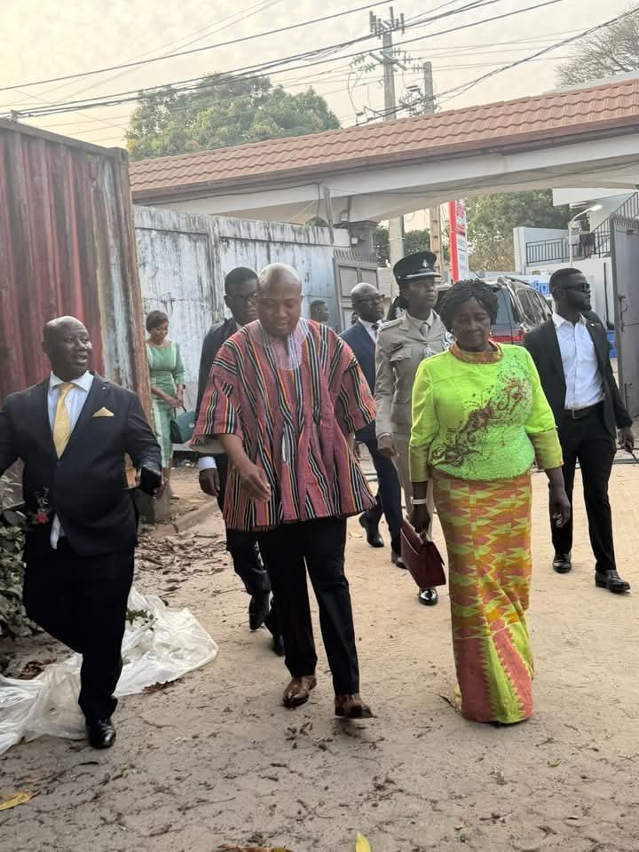 Vice President Jane Naana Opoku-Agyemang and Samuel Okudzeto Ablakwa touring Nkrumah’s Guinea residence 