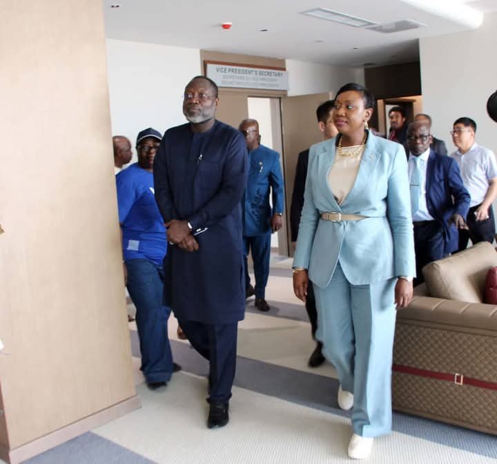 ECOWAS Commission management touring the new headquarter complex 