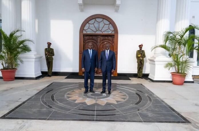Macky Sall (left) and William Ruto (right)
