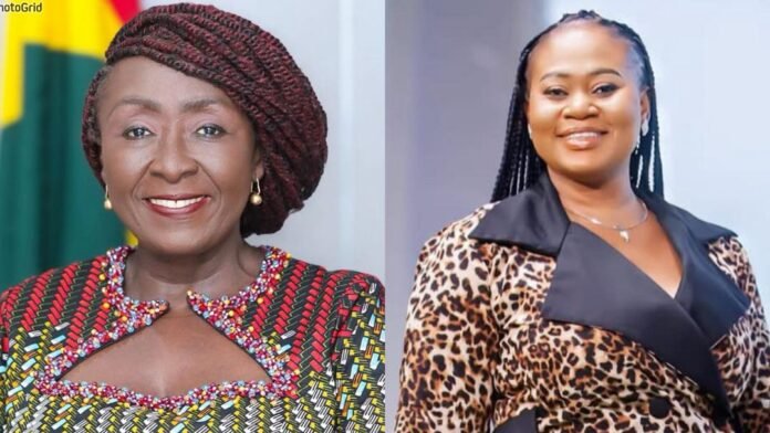 Abla Dzifa Gomashie (left) and Afia Adepa Kwarteng (right)