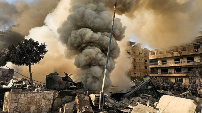 Damages in Tehran from Israel's strikes