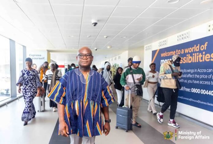 Some Ghanaian returnees from Israel and Cambodia 