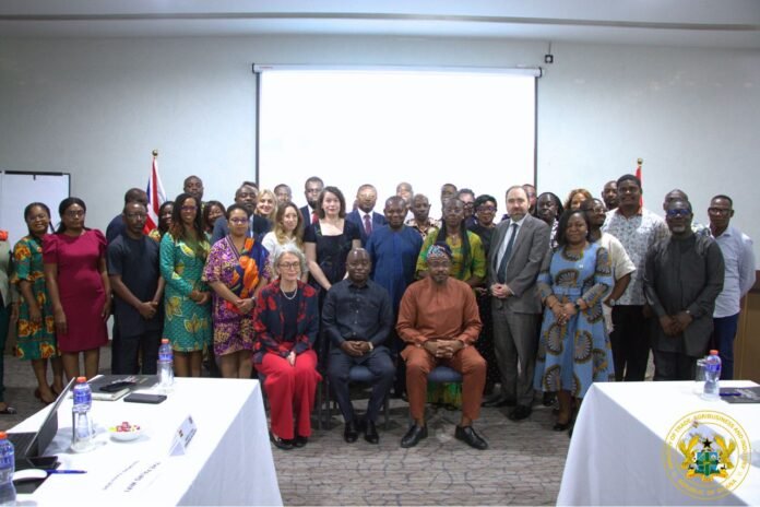 Ghanaian and UK officials