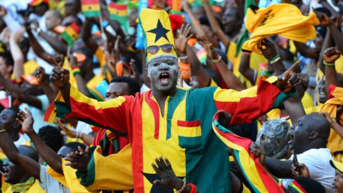 Ghanaians football supporters Ghanaians football supporters