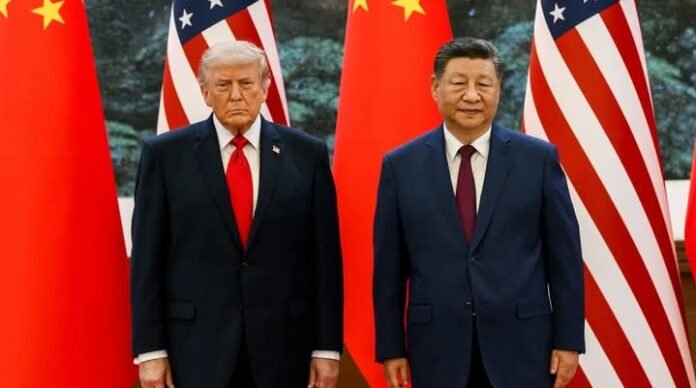 Donald Trump (left) and Xi Jinping (right) Donald Trump (left) and Xi Jinping (right)