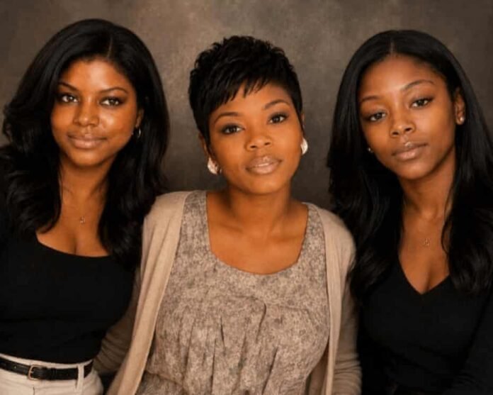 The sisters, Jane, Christina, and Becky