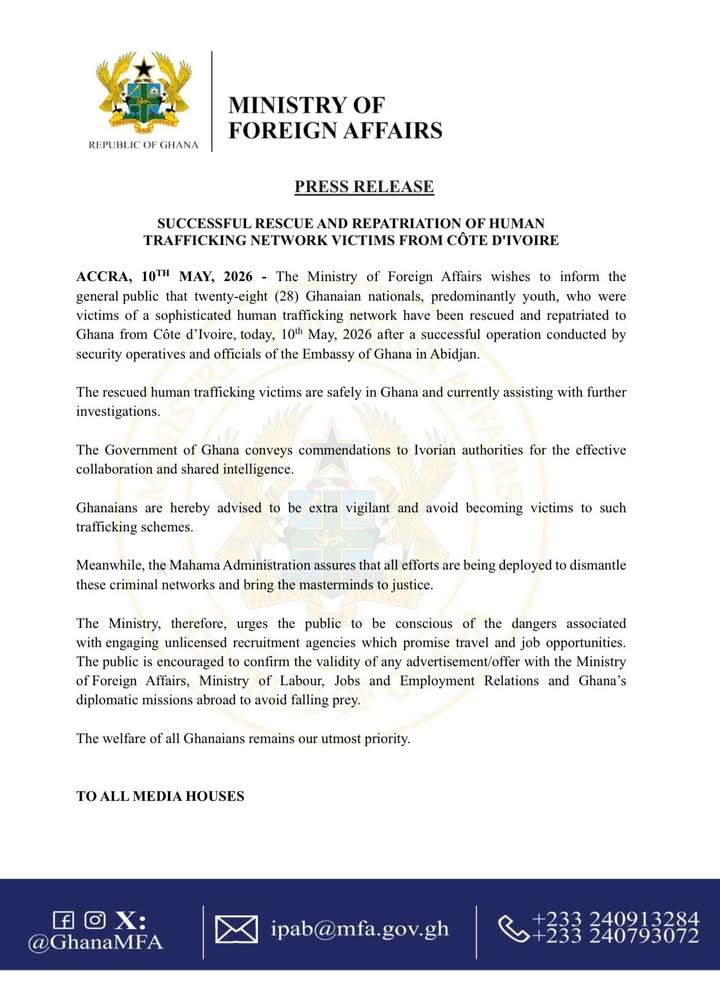 Ghana's Ministry of Foreign Affairs and Regional Integration
