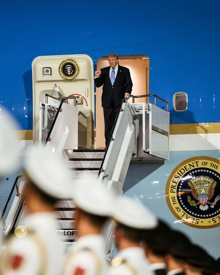 Donald Trump Arrives in Beijing on Wednesday, May 13, 2026