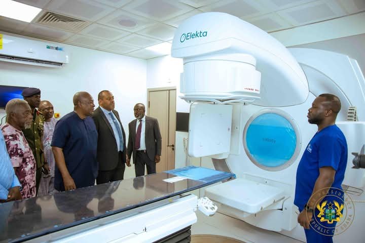 Inside the PET Scan facility at the Swedish Ghana Medical Centre in Accra