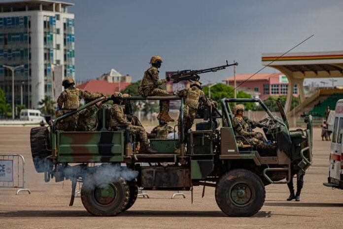 Ghanaian soldiers Ghanaian soldiers