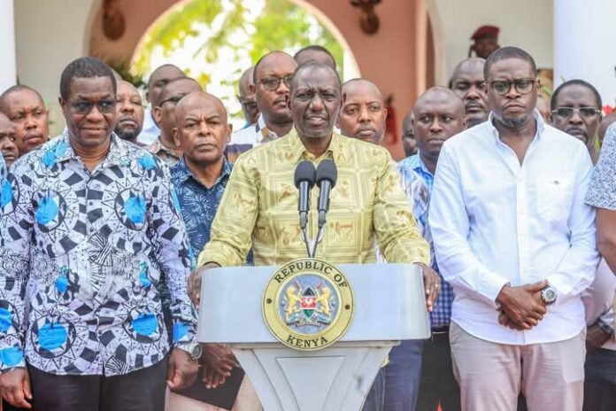 William Ruto addressing journalists at the State House in Nairobi on Friday, May 22, 2026 William Ruto addressing journalists at the State House in Nairobi on Friday, May 22, 2026