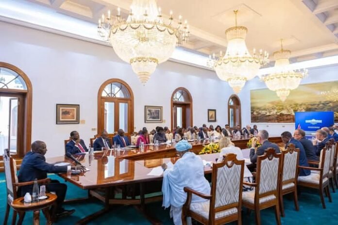 William Ruto having meeting with some development and regional partners William Ruto having meeting with some development and regional partners
