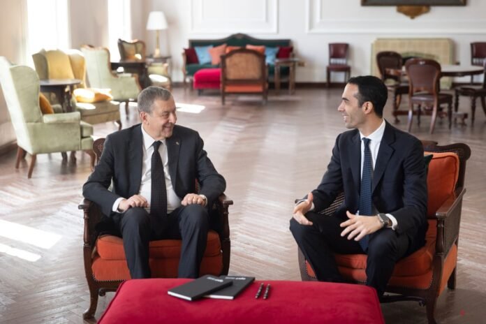 Professor Francesco Profumo - Rector of OPIT (left) and Riccardo Ocleppo - Founder of OPIT (right)