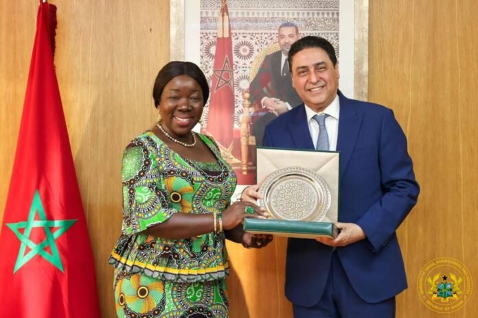 Hon. Elizabeth Ofosu-Adjare (left) and Hon. Karim Zidane (right)