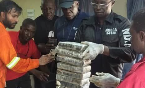 Some of the cocaine seized by operatives of NDLEA Some of the cocaine seized by operatives of NDLEA
