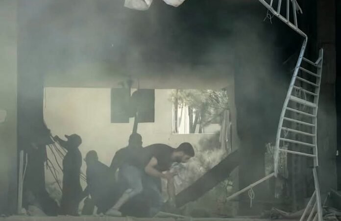 Aftermath of Israel's attack on Beirut