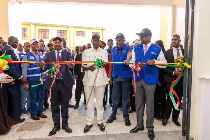 William Ruto officially opening Wajir County Teaching Hospital Accident & Emergency Wing