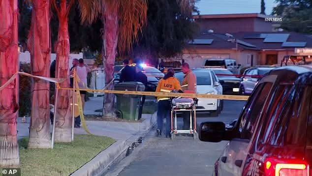 Los Angeles Police seal Marine Basmajian's home