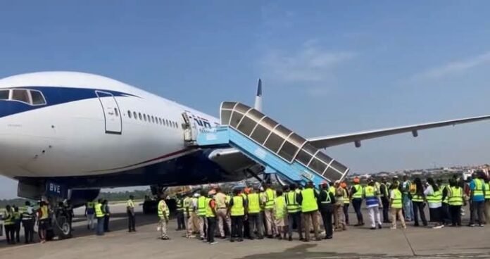 The 268 Nigerians arrived in Lagos on Thursday, June 11, 2026