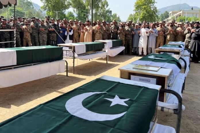 Mass ceremonial funerals were held on Thursday for the deceased.