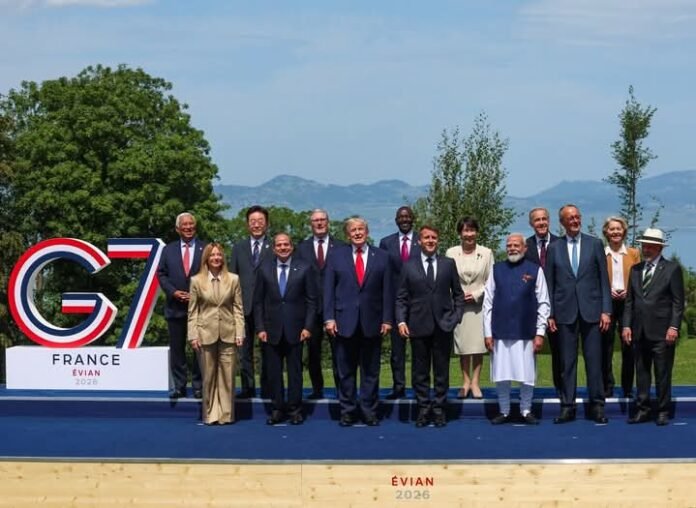 G7 leaders in a group photo with Kenyan President, William Ruto, after the summit in France on Tuesday, June 16, 2026 G7 leaders in a group photo with Kenyan President, William Ruto, after the summit in France on Tuesday, June 16, 2026