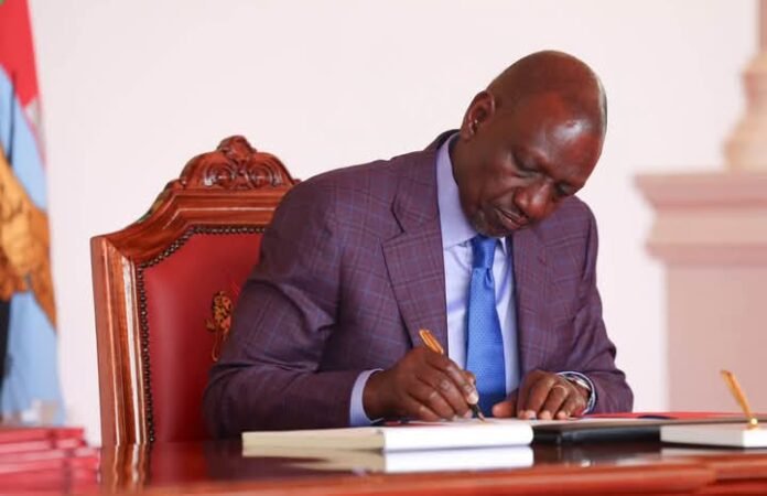William Ruto assenting to County Allocation of Revenue Bill, 2026