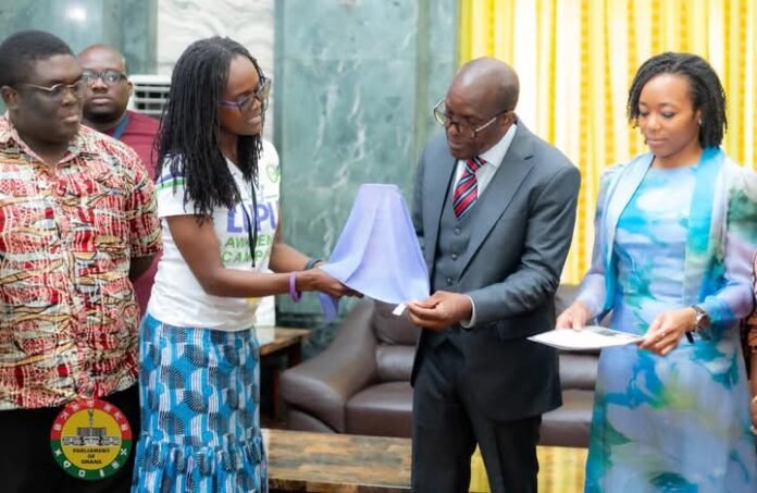 Madam Emma Halm (left) with Speaker of Parliament, Right Honourable Alban Sumana Kingsford Bagbin, and Hon. Dr. Zanetor Agyemang-Rawlings Madam Emma Halm (left) with Speaker of Parliament, Right Honourable Alban Sumana Kingsford Bagbin, and Hon. Dr. Zanetor Agyemang-Rawlings